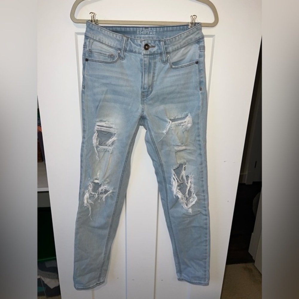 Empyre Distressed Boyfriend Jeans Size 0